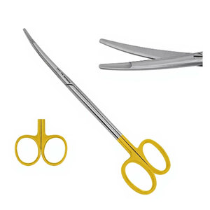 Tijeras de Disección Curvas de 5 Pulgadas, Acero Inoxidable de Grado Alemán, Instrumento Quirúrgico con Certificación CE, Reutilizables, Autoclavables, de Precisión - Product Image 1