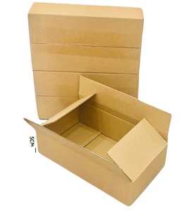OEM Cocojune Basic Style <b>Corrugated</b> <b>Paper</b> Self Erecting Tray Flexo Printed Competitive Price Recycled Cardboard Packaging Sweet - Product Image 2