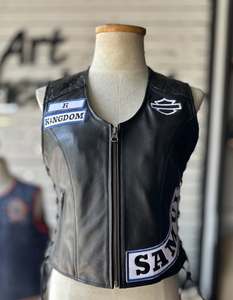 Chaleco de Motero Sons of Anarchy con Parches Bordados Personalizados - Product Image 1