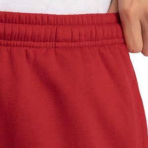 Pantalon de survêtement en molleton rouge pour homme, taille élastique, décontracté, avec poches latérales, pour l'automne, vente en gros - Product Image 6