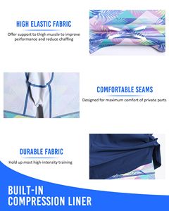 Men's Solid Blue Quick Dry Board Shorts With Drawstring Waist And Pockets Casual Sport Style Short Shorts - Product Image 5
