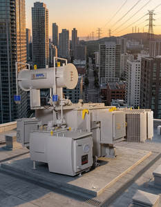 Transformador de Potencia Sumergido en Aceite de 800 KVA, 20 KV Primario, 400V Secundario, Enfriamiento ONAN/ONAF, Bobinado de Cobre, Cambiador de Tomas Fuera de Carga - Product Image 6