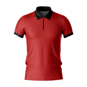 Camisa Polo para Hombre, Estilo Casual de Negocios, Cuello Solapa, Manga Corta, Corte Ajustado, Transpirable - Product Image 1