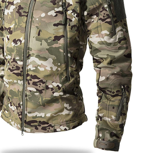 Vestes tactiques d'extérieur pour le camping, la randonnée, la chasse, la pêche, l'escalade, veste cargo tactique pour homme, polaire d'hiver Sharkskin avec OEM - Product Image 5