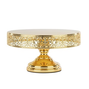 Fresh Selling High Quality Decorative Metal Cake Stand New Design Home Decoration Cake Stand Customized Size Shape Color - Product Image 1
