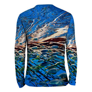 Ropa de Pesca Personalizada con Logotipo para Hombre, Sudadera con Capucha de Secado Rápido, Jersey de Pesca de Alto Rendimiento, Camiseta de Pesca de Manga Larga para Verano - Product Image 2