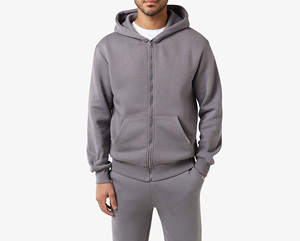 Chándales Unisex de Forro Polar Grueso y Transpirable, Estilo Francés con Cierre Completo para Hombre, para Uso Casual en Otoño - Product Image 4