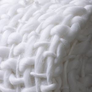 Luxury High Quality Handmade <b>Knitted</b> 100% Acrylic Woven <b>Throw</b> Blanket with tassels Sofa <b>Throw</b> Blanket - Product Image 2
