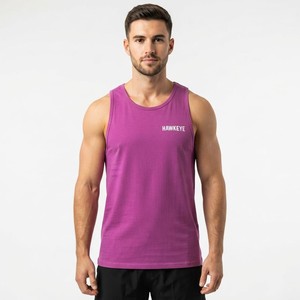 Gym Activewear Shoulder Sport <b>Vest</b> Stylish and Fashionable Cotton Sleeveless Top Low Price High Quality Men Tank Top - Product Image 3