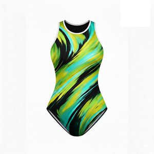 Traje de Baño de Una Pieza Personalizado, Sexy, Tipo Tanga, Nuevo Diseño, Talla Grande, para Mujer - Product Image 1