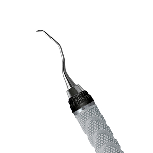 เครื่องมือขูดหินปูนแบบสองด้าน Gracey Mini Curette ขนาด 13/14  ทำจากเหล็กกล้าไร้สนิมสำหรับผ่าตัด  ด้ามจับกลวง 10 มม. สำหรับช่องปากลึกแคบ ชุดมืออาชีพ - Product Image 2