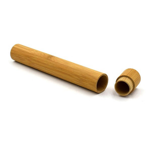 Natural Biodegradable Polished Tooth Brush Packaging Bamboo Tubes Made in Vietnam OEM Accepted - Product Image 4
