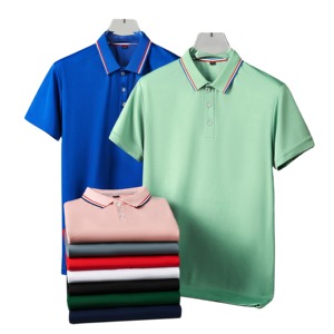 Camiseta Polo Deportiva para Hombre, Diseño Transpirable, Ropa de Verano, Rayas Personalizadas de Alta Calidad, al por Mayor, Marca Blanca - Product Image 1