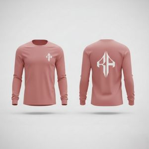 T-shirt Homme Manches Longues Qualité Supérieure 2026 Style Oversize Décontracté Personnalisable 100% Coton Col Rond Sur Demande RIVIAN ATLANTIC - Product Image 1