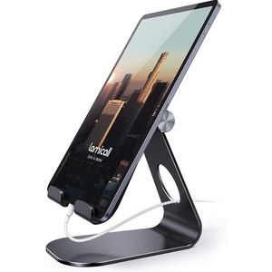 Adjustable Desktop <b>Tablet</b> <b>Stand</b> Compatible with iPad 2018 Pro 9.7 10.5 Ai-Gift for Convenient PC Holding - Product Image 1