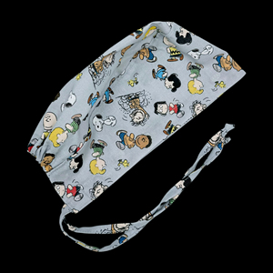 หมวกผ่าตัดแบบพิมพ์ลายเองได้ พร้อมสายรัดปรับได้ - หมวกผ้าฝ้ายระบายอากาศสำหรับทันตแพทย์และพยาบาล - Product Image 4