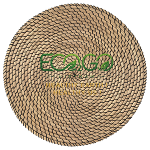 Wholesale Eco-Friendly Handwoven Natural Sedge Seagrass Placemat Solid Reusable Wedding Dining Table <b>Mat</b> Custom Size Made - Product Image 4