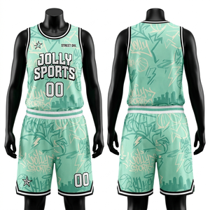 Ensemble short et maillot de basket pour femme, 180 GSM, maille polyester respirante, panneau latéral marron crème, sublimation, logo personnalisé, ensembles pour femmes - Product Image 2