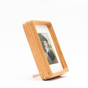Minimalist Wooden Photo <b>Frame</b> Rectangular Handmade Tabletop Vertical Orientation - Product Image 1