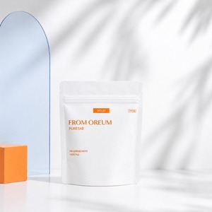 [FROM OREUM] Recharge de dentifrice solide pour soins bucco-dentaires personnels, idéale pour le brossage quotidien en voyage (sous condition de vente au détail) - Product Image 1