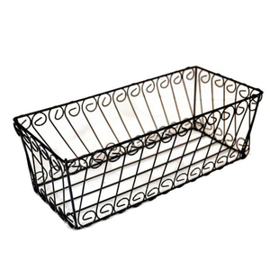 Top Quality Metal Wire Storage <b>Basket</b> For Kitchen Pantry Organization Matte Black Mesh Bin For Fruits And Vegetables On Sale - Product Image 5