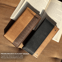 Cartera de Cuero Sintético de Alta Calidad para Hombre, Impermeable, Elegante, Delgada, Bifold, Tarjetero, Duradera, Personalizable - Product Image 4