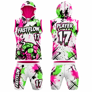 Ensemble d'uniformes de football 7 sur 7 personnalisés sublimés, légers et respirants pour l'entraînement - Product Image 6