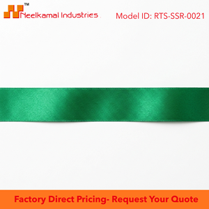Emerald Green 25mm Single Face Satin Ribbon Factory 5 Rolls x 8 Meter Pack for Tabletop Decor Garland <b>Bows</b> Event Display Styling - Product Image 6