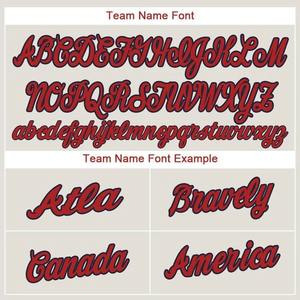 Maillot de baseball personnalisé rouge marine en polyester respirant, uniforme d'équipe de baseball à boutons, chemise de sport par sublimation - Product Image 6