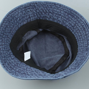 Sombrero de Pescador Liso de Algodón Suave con Ala Ancha, Unisex, para Senderismo, Camping, Pesca, Playa, Vacaciones, Casual y de Moda - Product Image 5