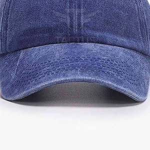 หมวกแก๊ปทรงโค้ง ราคาถูก สำหรับใช้ในชีวิตประจำวัน ปรับขนาดได้ ผลิตจากผ้าฝ้าย 100% สไตล์ลำลอง ขายออนไลน์ - Product Image 3