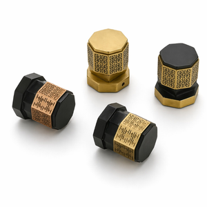 Premium Modern Geometric Door Knob | Stainless Steel Mortise <b>Handle</b> Set PVD Gold Rose Gold Graphite Black Finish Designer Door - Product Image 1