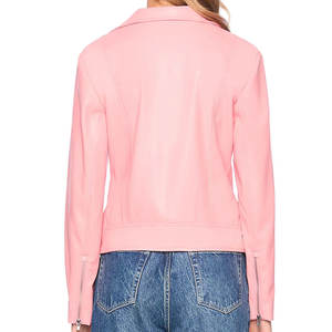 Chaqueta de cuero moderna para mujer con material de cuero duradero, estilo elegante, perfecta para la moda urbana de invierno y uso diario. - Product Image 5