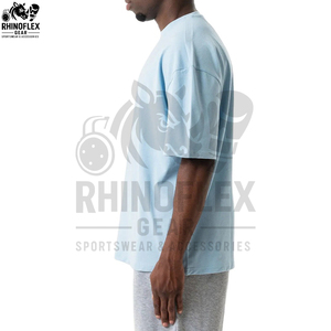 Camisetas Oversize para Hombre, Último Modelo OEM, Hechas con el Mejor Material, Precio de Fábrica, Tela Transpirable y Suave - Product Image 6