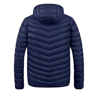 Chaqueta Acolchada de Invierno para Hombre, de Alta Calidad, con Logotipo Personalizado 2026, Cuello Alto, Transpirable, Informal, de Gran Tamaño, Rellena de Poliéster, OEM - Product Image 6