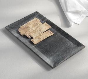 Plateau de service en marbre blanc naturel pour une présentation classique des repas et une organisation élégante de la cuisine - Product Image 4