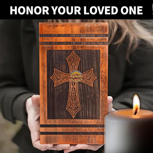 Eco-Friendly Wooden Cremation Urn Manufacturer Personalized Wooden Keepsake Urn for Families High Quality Wooden Funeral Urn - Product Image 3
