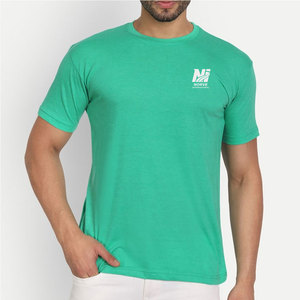 Proveedor de Camisetas Blancas de Algodón Grueso Personalizadas, Camiseta Casual Lisa con Cuello Redondo, Venta al Por Mayor, Fabricación de Ropa de Marca Privada - Product Image 1