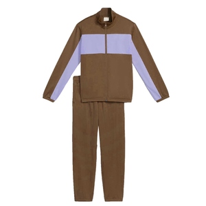 Survêtement streetwear homme automne 2026, collection très prisée, décontracté, 2 pièces, en polaire respirant et écologique, avec fermeture éclair intégrale et taille élastique, idéal pour le jogging - Product Image 4