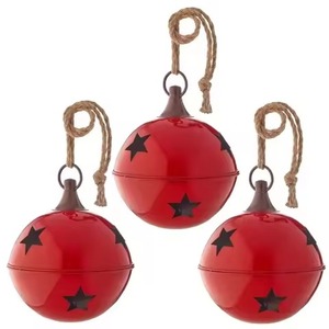Campana Colgante Metálica de Navidad, Adorno Festivo de Lujo para Árbol, Puerta, Ventana, Chimenea, Hogar, Hotel, Fiesta, Decoración Festiva - Product Image 5
