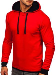 Sudadera con capucha informal para exteriores para hombre, logotipo personalizable de ajuste relajado multicolor hecho de poliéster/algodón para uso en invierno - Product Image 4