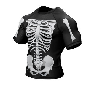 Customize Your Own Logo Sublimated Full Sleeve Rash Guard MMA Rash Guard <b>BJJ</b> Rash Guard, Compression Shirt MMA <b>Rashguard</b> for Men - Product Image 6