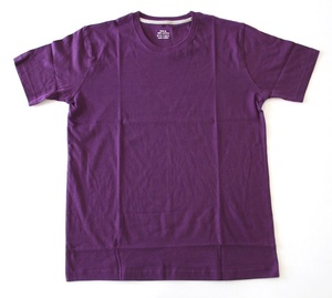 160g 180g 100% Algodón puro transpirable Camisetas de cuello redondo disponibles a granel en blanco Color sólido liso mezcla de tamaños fábrica mejor precio - Product Image 1