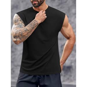 Camiseta sin mangas de entrenamiento para hombre 2025, camiseta de entrenamiento físico sin mangas de secado rápido, camiseta de culturismo para gimnasio en patrón XL 3D - Product Image 4