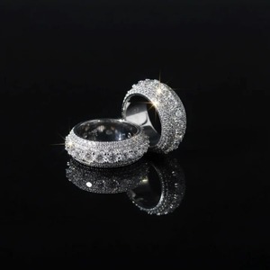 Anillo de Diamante Moissanita Elegante de Calidad de Exportación para Regalo de Aniversario de Bodas, Certificado, Creado en Laboratorio, Disponible en Grandes Cantidades - Product Image 3