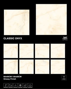 กระเบื้องพอร์ซเลนคุณภาพสูงขนาด 60x60 ซม. ป้องกันการลื่นไถล พร้อมเคลือบดิจิตอลทันสมัย ทนทาน เหมาะสำหรับใช้ในโรงเรียน - Product Image 2