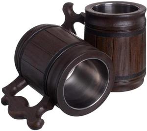 Tazas de Madera Sólida de Lujo de Alta Demanda para Té, Café y Bebidas, Artículos Ecológicos para Beber, Suministros de Cocina al por Mayor FWE - Product Image 1