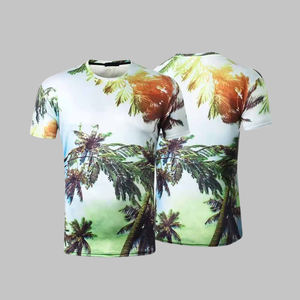 OEM Offre Spéciale respirant surdimensionné T-shirt de sport Logo personnalisé Polyester coton Sublimation solide chaud Designer T-shirt blanc - Product Image 3