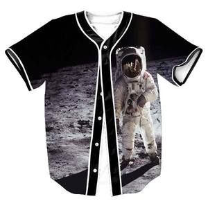 Camiseta de Béisbol de Manga Corta para Hombre, Transpirable, de Alta Calidad, con Estampado Gráfico 3D, Estilo Casual Urbano, para Verano - Product Image 4