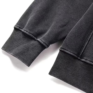 Sudaderas con capucha para mujer con lavado ácido, antibacterianas, de moda, precio mayorista, MOQ bajo, novedad. - Product Image 5